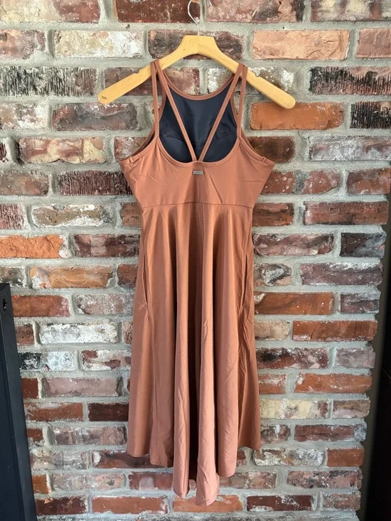 Prana Railay High Low Dress in Terracotta, XS - Picture 5 of 9